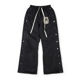 SAINT VANITY  Nylon Hooded Track  Pants “Black”